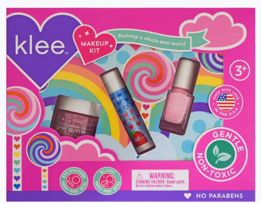 Spinning Pink Makeup Kit