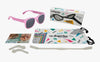 Pink Sunglasses: Baby (Ages 0-2) / Grey Polarized Lens