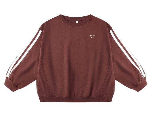 BURGUNDY OVERSIZED SWEATSHIRT