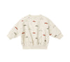 RELAXED FLEECE SWEATSHIRT+   SWEATPANT SET || CARS