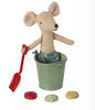 Beach set - Shovel, bucket and shells 11-1300-00