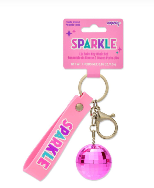 Shine Bright Lip Balm Key Chain Set