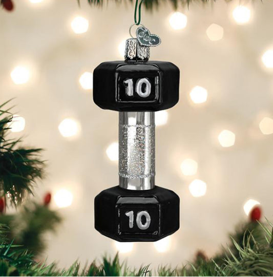 Dumbbell Ornament