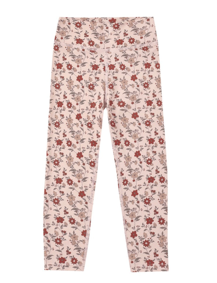BASIC LEGGING PINK FLORAL