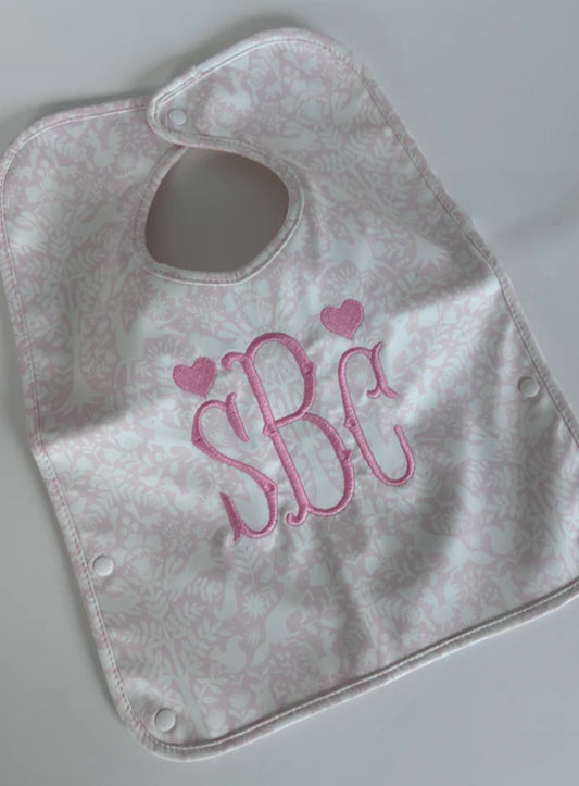 BEST BIB - WOODLAND PINK