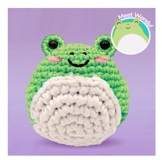 Squishmallow Crochet Kit Wendy Frog