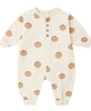 RELAXED FLEECE JUMPSUIT PUMPKINS