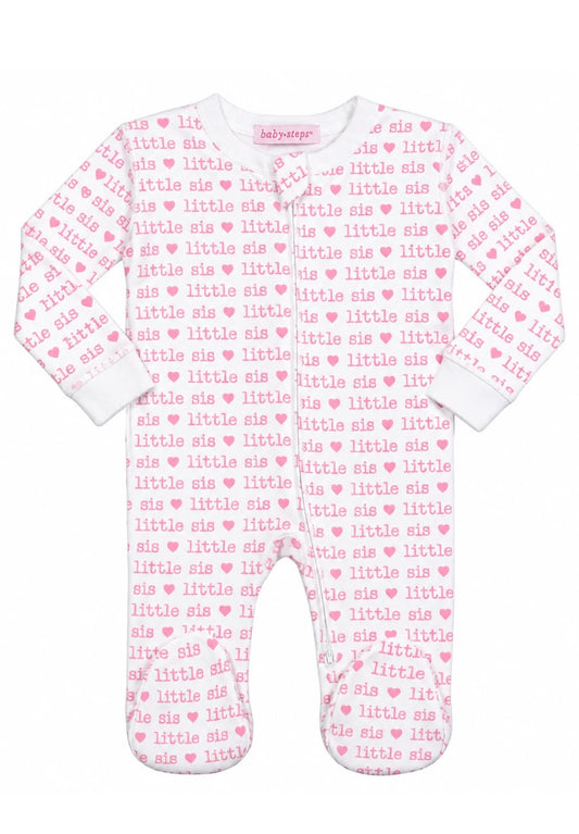 Little Sis Zipper Footie
