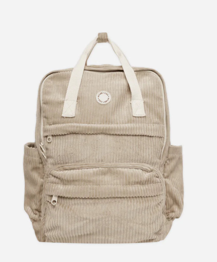 BACKPACK || PEBBLE CORDUROY