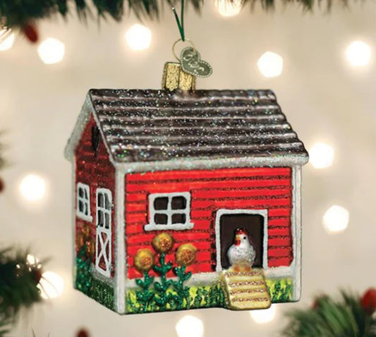 Chicken Coop Ornament