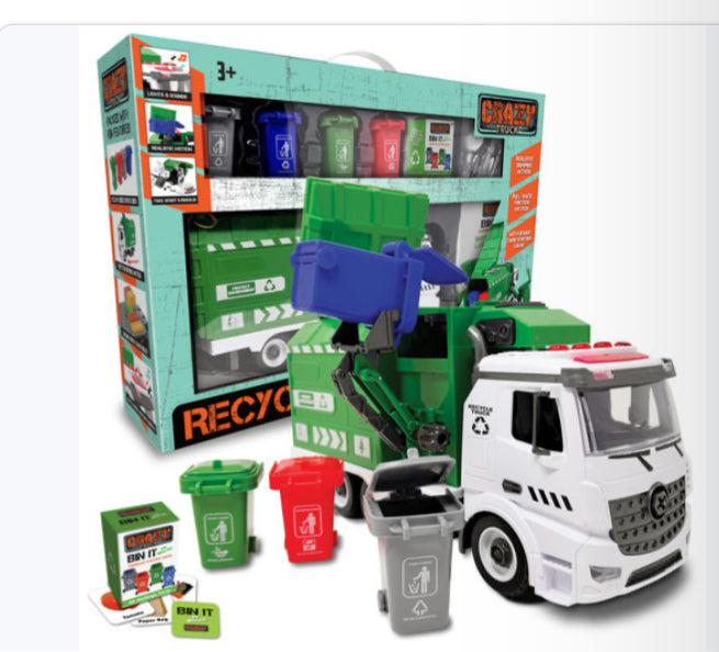 Crazy Truck Recycling Truck