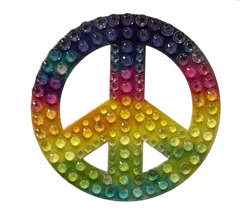 Rainbow Peace Stickerbean Sticker