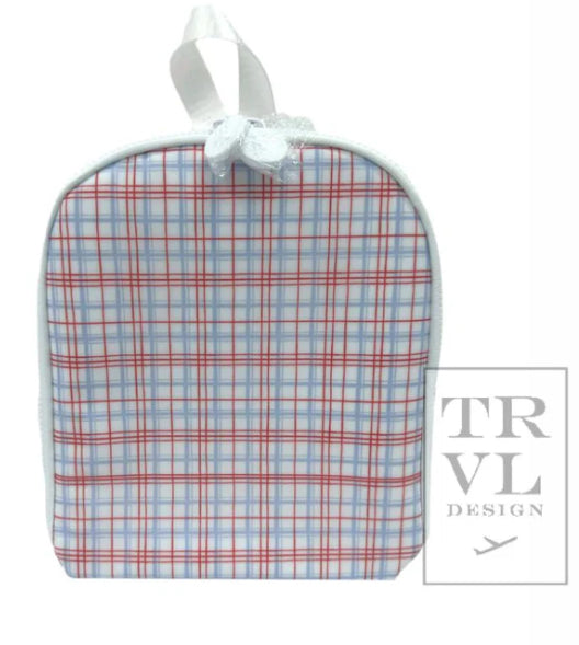 BRING IT Lunch Bag - CLASSIC PLAID RED