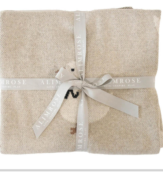 Duck Baby Blanket Natural