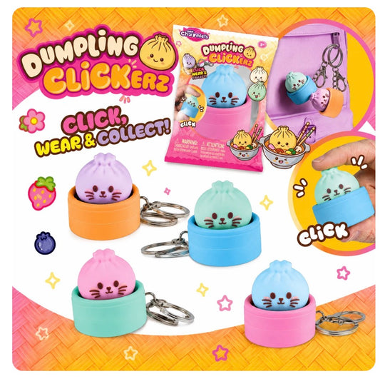 Dumpling Clickerz fidget toy