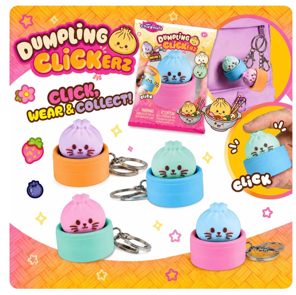 Dumpling Clickerz fidget toy