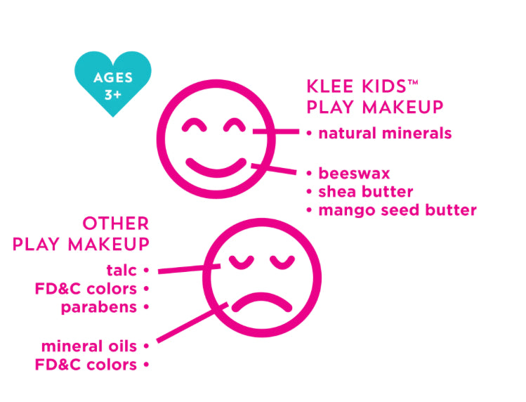 Pink Ballet Fairy - Klee Kids Deluxe Play Makeup Kit