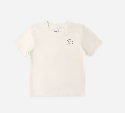 SHORT SLEEVE RASHGUARD NATURAL