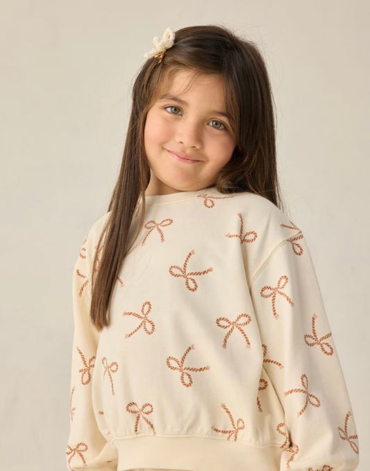 SUMMER TERRY SET SAILOR BOWS