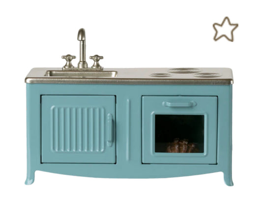 Kitchen, Mouse - Blue