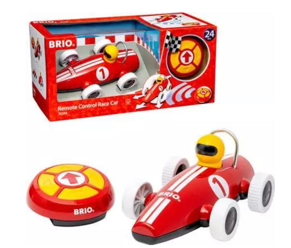 BRIO Remote Control Race Car Red