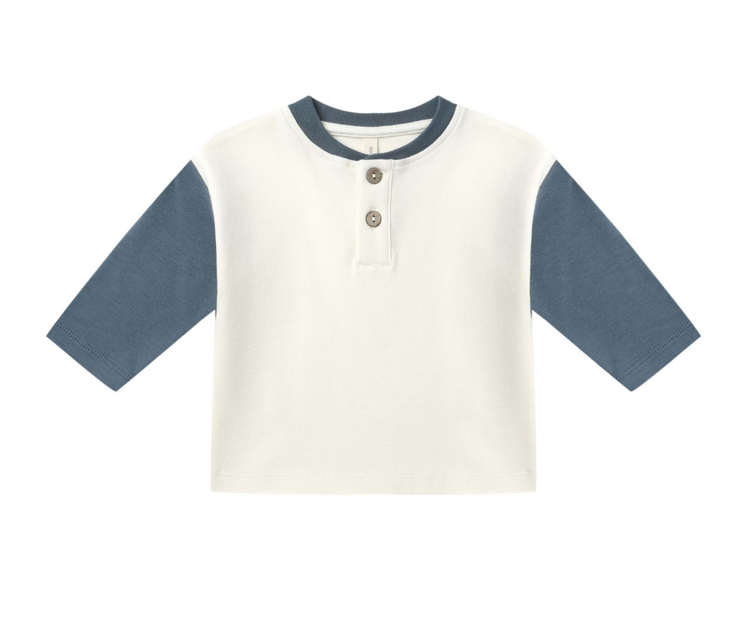 OCEAN LONG SLEEVE HENLEY TEE + DRAWSTRING PANT