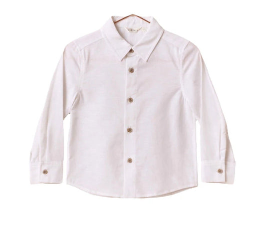 Harrison Button Down Shirt WHITE