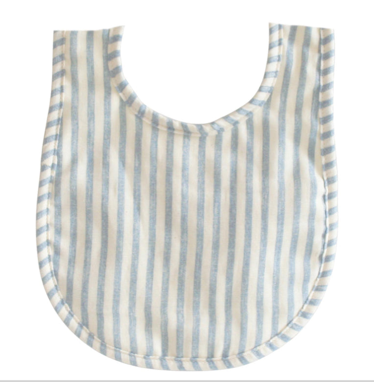 Bib - Chambray Stripe