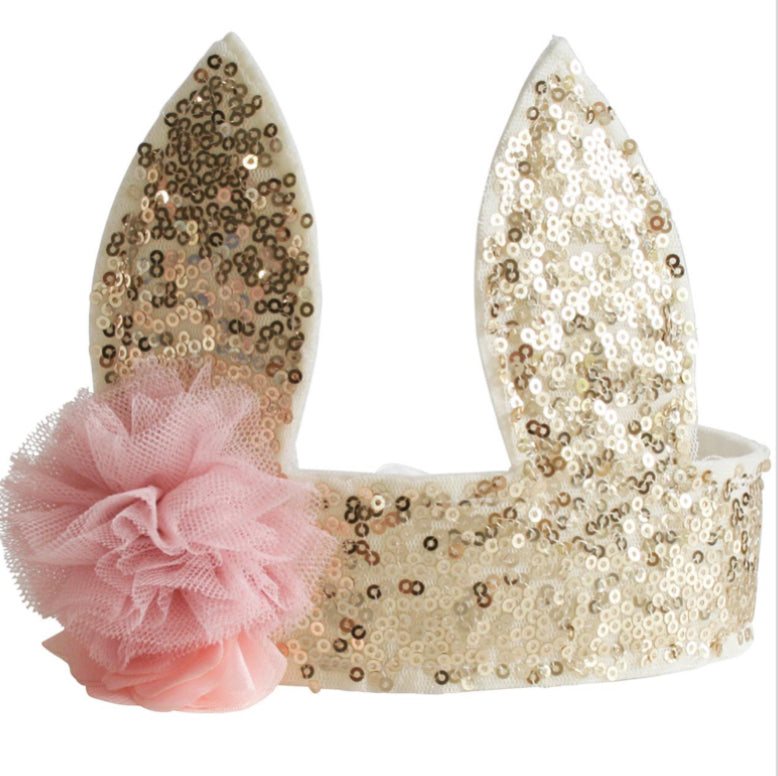 Sequin Crown & Sequin Bunny Crown