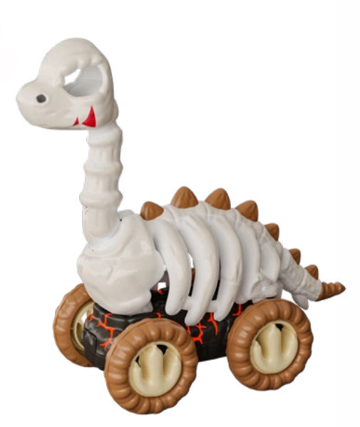 Skeleton Dino Dasher-Brachiosaurus pullback vehicle