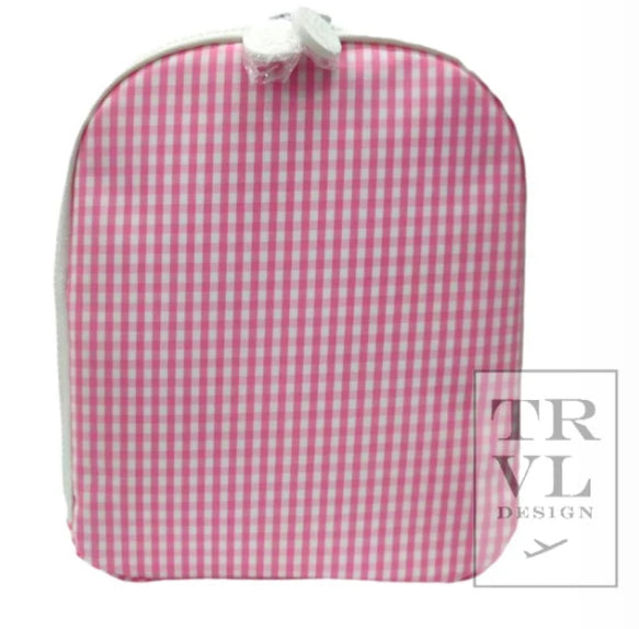 BRING IT Lunch Bag - GINGHAM PINK