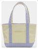 MINI TOTE - COATED CANVAS LAVENDER TRIM