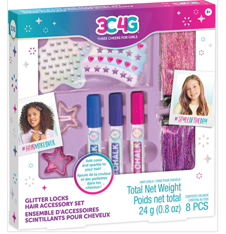 Glitter Locks Hair Accessory Set