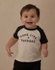 RAGLAN SHORT SLEEVE TEE LONG LIVE BOYHOOD