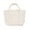 MINI TOTE -COATED CANVAS NATURAL