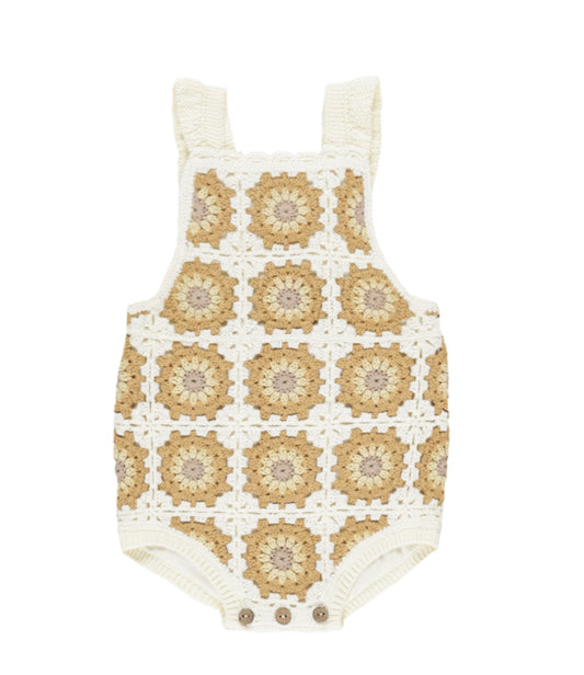 Crochet Romper Marigold Daisy