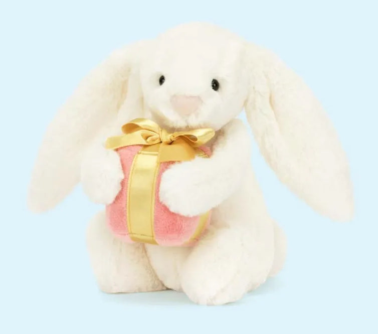 Bashful Bunny with Present Little