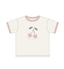 RINGER TEE CHERRY + PLAY SHORT BLUSH