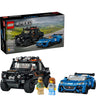 LEGO SPEED CHAMPIONS Jaguar F-TYPE Project 7 & Land Rover Defender Classic