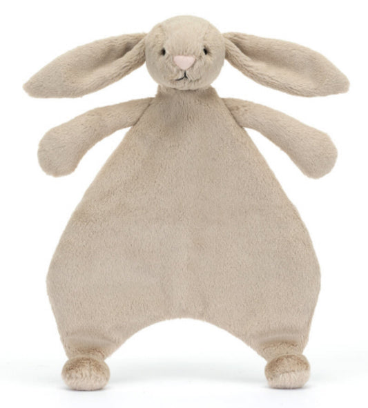 Jellycat Baby Bashful Beige Bunny Comforter  (RECYCLED FIBERS)