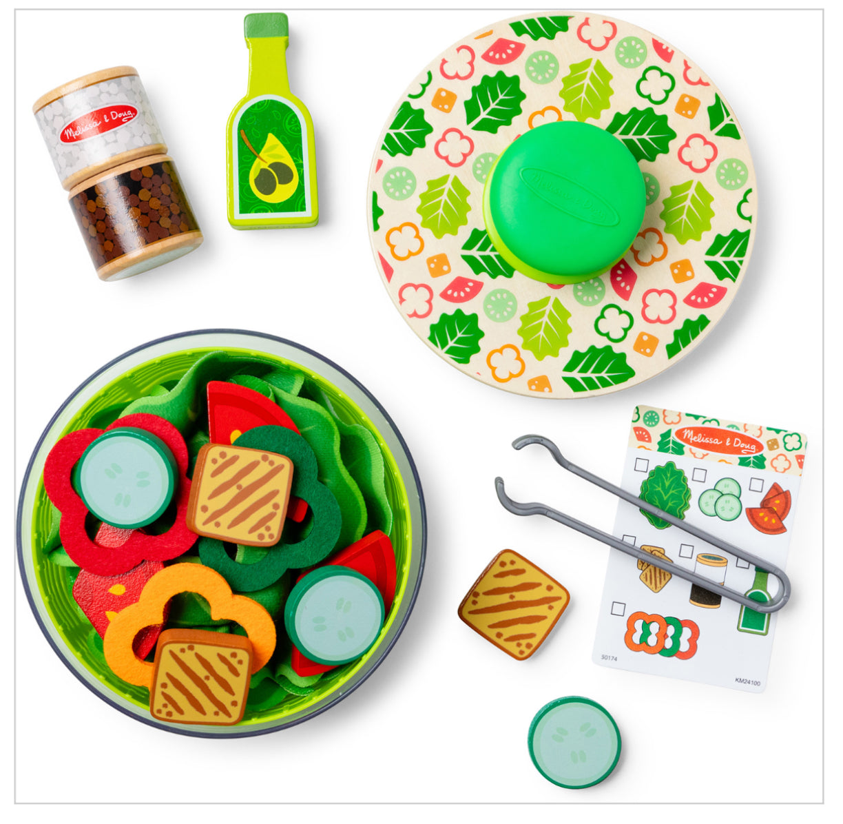 Salad Spinner Play Set