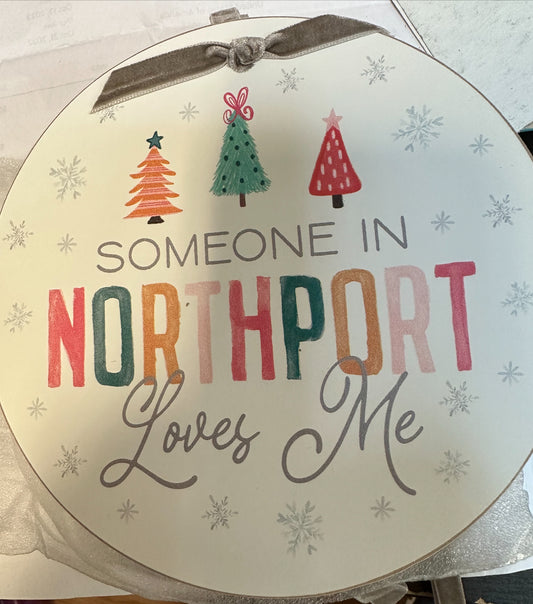 Ornament, Someone in Northport Loves Me