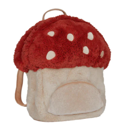 Hopalong Mushroom Backpack - Red