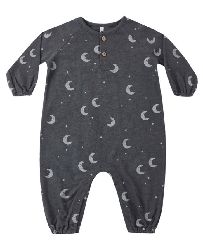 HENLEY JUMPSUIT MOONS