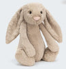 Bashful Beige Bunny Plush Toy