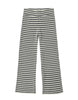 FLARE RIB KNIT PANT MIDNIGHT STRIPE