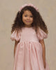 SOFIA DRESS ROSE SHIMMER