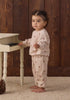 VELOUR RELAXED SWEATSHIRT + SWEATPANT RED BOWS