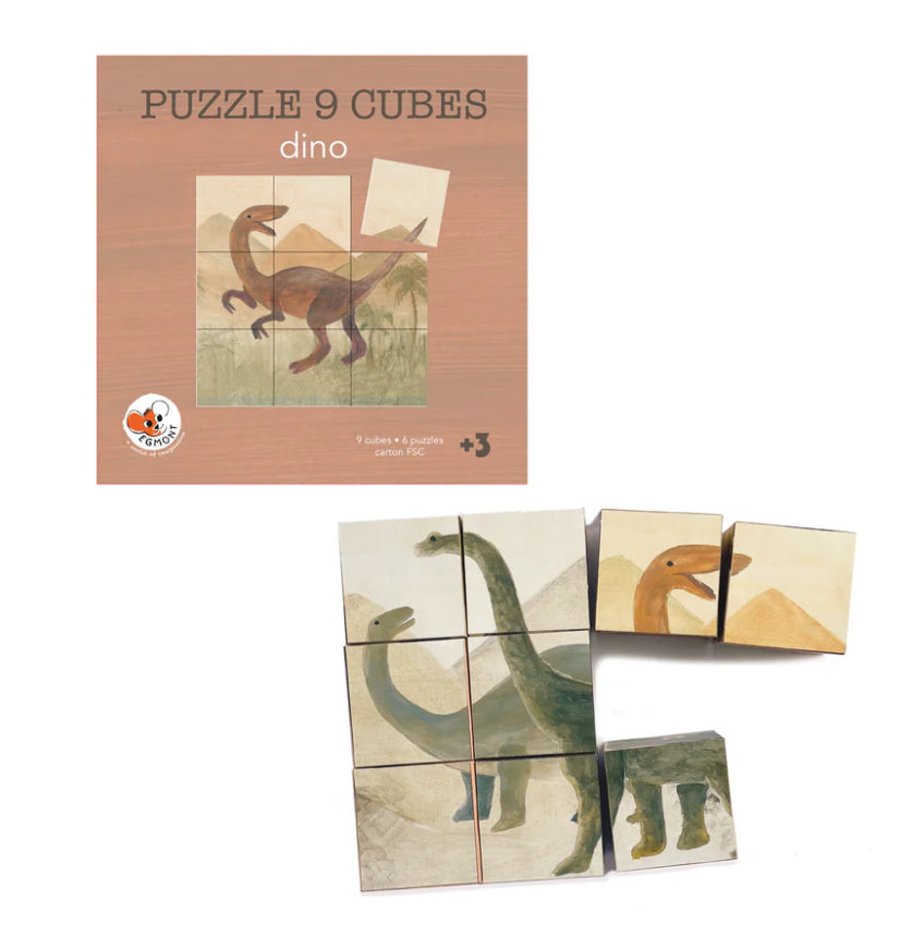 Puzzle Cube Dino