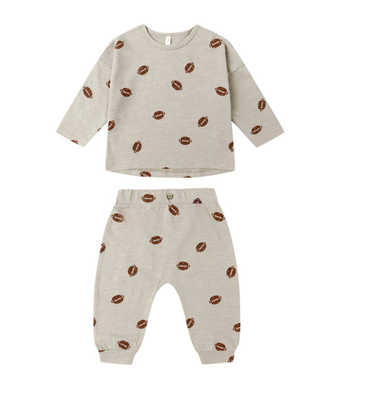 TEE + PANT SET || FOOTBALLS